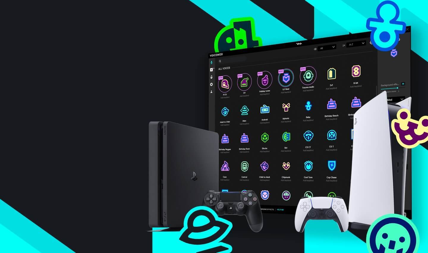 Playstation Voice Changer and Soundboard. Try Voicemod Now!