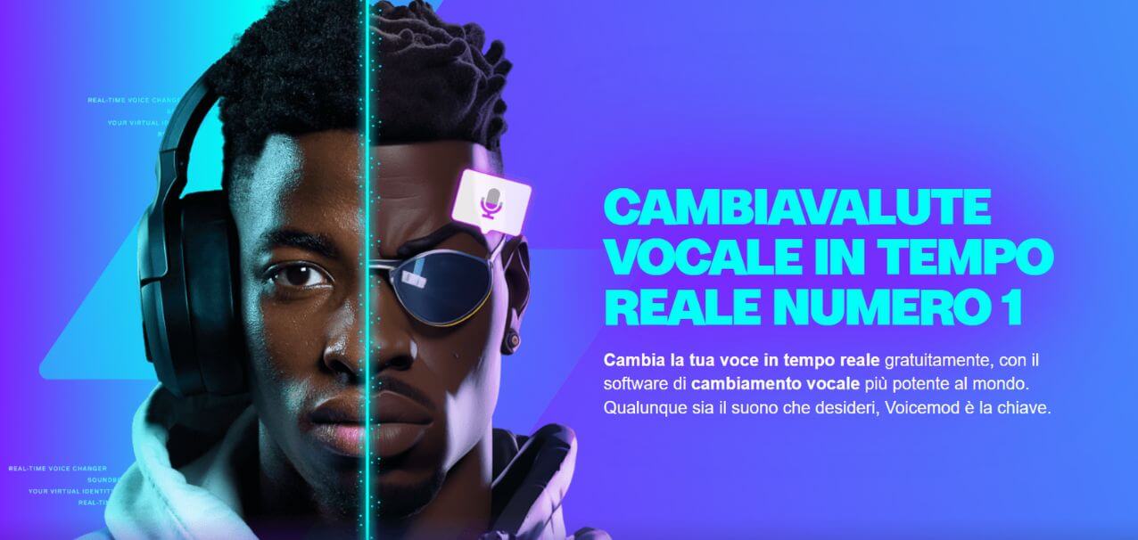 Cambiavalute vocale gratuito per giochi multiplayer e chat | Voicemod