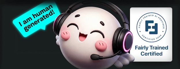 AI voices human trained