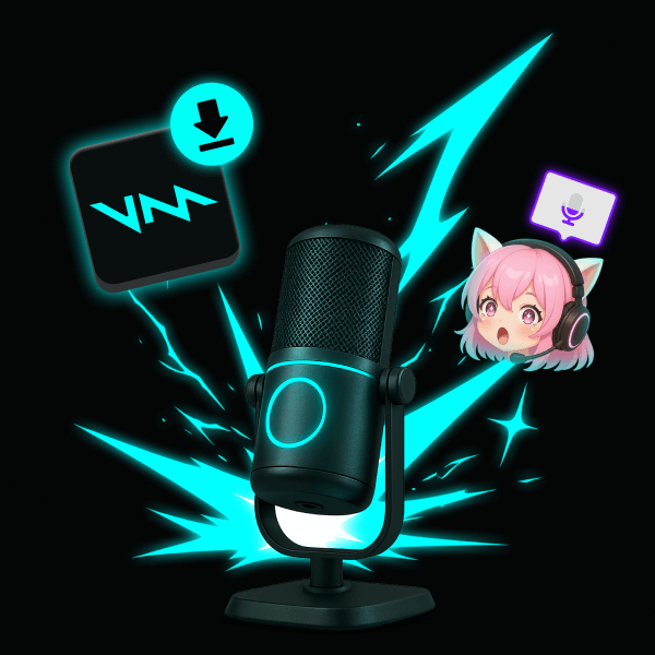 AI voice changer with voicemod