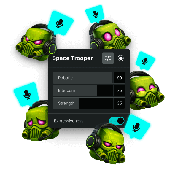 AI voice changer with voicemod