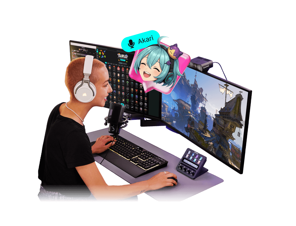 Streamer using Voicemod