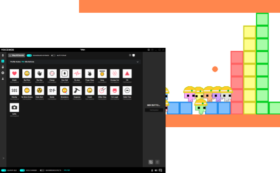 Pico Park soundboard