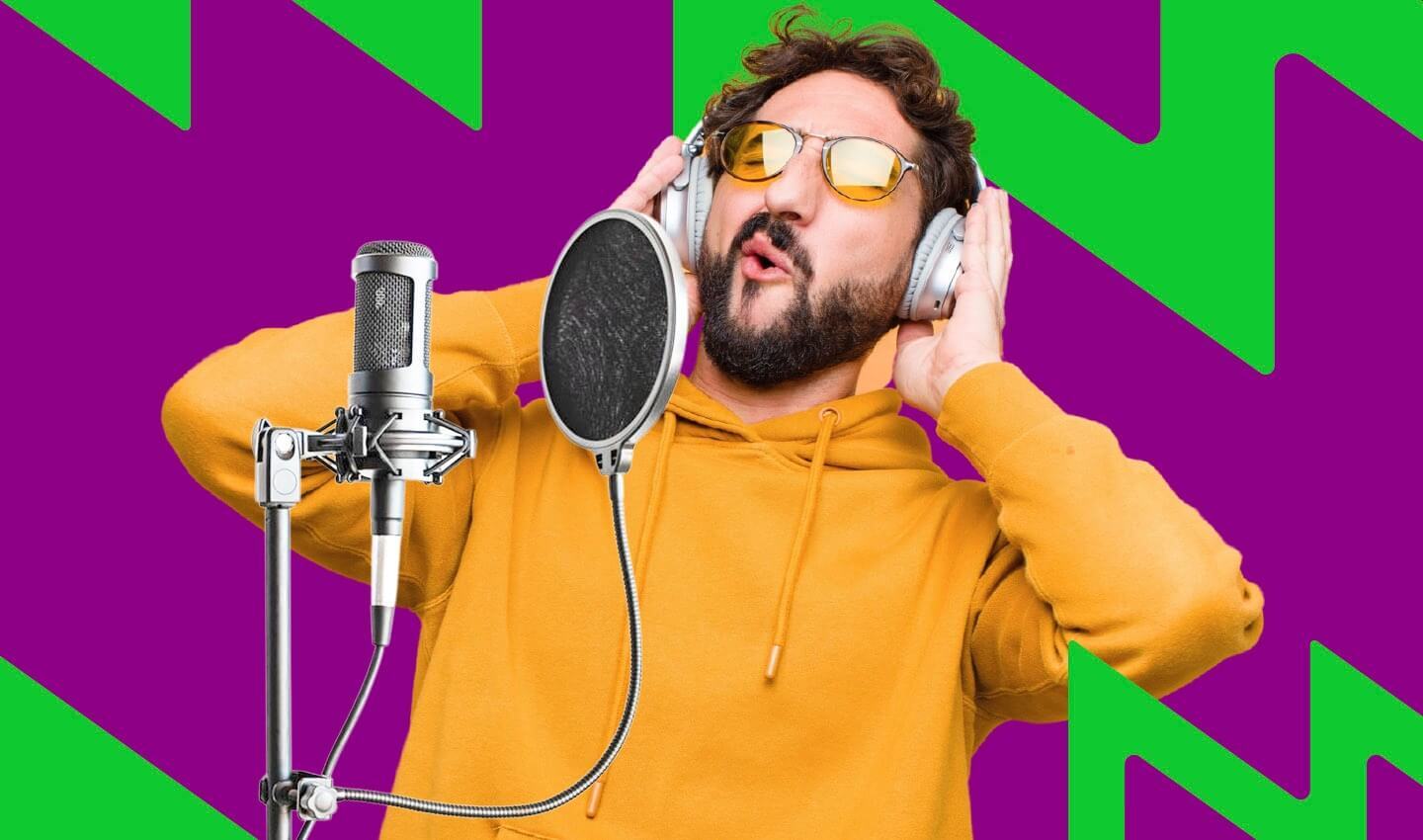 Voicetune Effects Sound like a star with a vocal tuning app